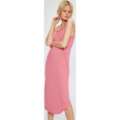 Lauren Ralph Lauren - Koszula nocna. Różowe koszule nocne damskie Lauren Ralph Lauren, z bawełny. W wyprzedaży za 259.90 zł.