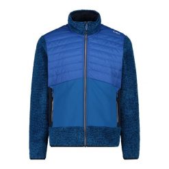Bluza męska turystyczna CMP 34P1717. Niebieskie bluzy męskie CMP, m, bez wzorów, bez kaptura. Za 339.00 zł.