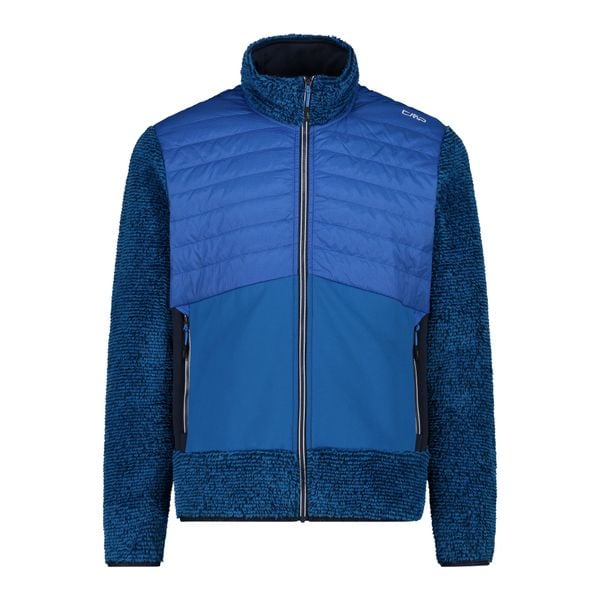 Bluza męska turystyczna CMP 34P1717. Niebieskie bluzy męskie CMP, m, bez wzorów, z materiału, z kapturem, trekkingowe. Za 344.90 zł.