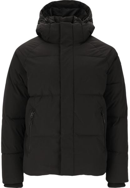 Kurtka puchowa Whistler Greyston. Niebieskie kurtki męskie Whistler, na zimę, l, bez wzorów, z materiału, eleganckie, bez kaptura. Za 502.50 zł.