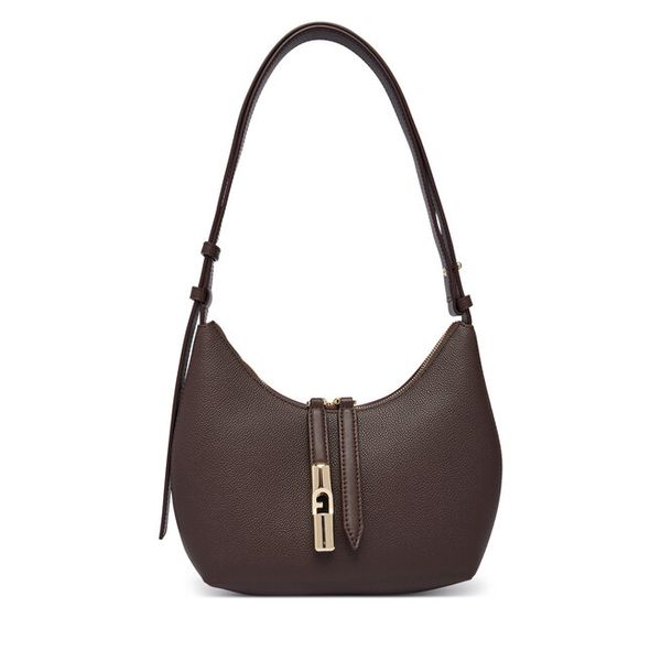Torebka Furla. Brązowe torebki do ręki damskie Furla, bez wzorów, klasyczne, bez dodatków. Za 1,259.00 zł.