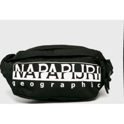 Napapijri - Nerka. Czarne walizki męskie Napapijri, w paski, z materiału. W wyprzedaży za 169.90 zł.