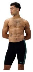 Spodenki Kąpielowe Męskie Speedo End+ Tech Pnl Jmr. Czarne kąpielówki dla chłopców Speedo, bez wzorów, z materiału, młodzieżowe. Za 254.09 zł.