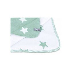 Kocyk dziecięcy dwustronny, 135x100cm, Miętowy/Biały (BSO0911192). Kocyki dla dzieci marki Babys Only. Za 290.99 zł.