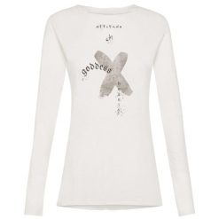 T-Shirt Deha Graficzny Długi Rękaw Damskie. Białe t-shirty damskie Deha, m, bez wzorów, z bawełny, bez kołnierzyka. Za 284.99 zł.