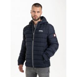 Kurtka zimowa męska Pitbull z kapturem Seacoast II. Niebieskie kurtki męskie PITBULL, na zimę, m, bez wzorów, z kapturem. Za 379.00 zł.