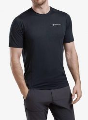 Koszulka termoaktywna męska Montane Dart Lite T-Shirt. Czarne t-shirty męskie Montane, m, bez wzorów, z materiału, bez kołnierzyka. Za 238.15 zł.