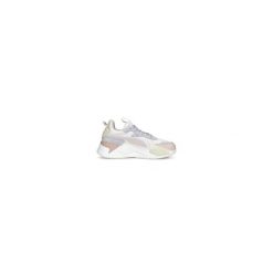 Buty do chodzenia damskie Puma Rsx Candy. Białe obuwie sportowe damskie Puma, bez wzorów, z materiału, trekkingowe. Za 460.00 zł.