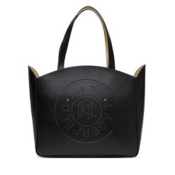 Torebka KARL LAGERFELD. Czarne torebki do ręki damskie KARL LAGERFELD, bez wzorów, klasyczne, bez dodatków. Za 1,039.00 zł.
