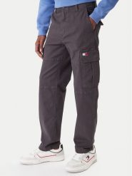 Tommy Jeans Spodnie materiałowe Sonny DM0DM22651 Szary Slim Fit. Szare spodnie materiałowe męskie Tommy Jeans, m, bez wzorów, z bawełny. Za 449.99 zł.