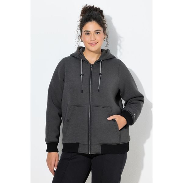 Damskie Kurtka softshell hydrofobowa podszewka pikowana kaptur. Czarne kurtki damskie Ulla Popken, plus size, bez wzorów, z elastanu, bez kaptura. Za 479.99 zł.