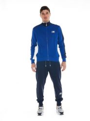 Bluza z pełny zamek błyskawiczny na co dzień. Zielone bluzy męskie LEONE 1947 APPAREL, m, bez wzorów, z dresówki, bez kaptura. Za 294.66 zł.