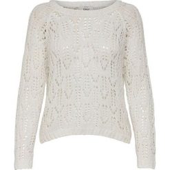 ONLY Damski sweter Fione L / S Pullover Knt Cloud Dancer (rozmiar S). Swetry damskie Only, l, bez wzorów, bez kołnierzyka, bez ramiączek, bez kaptura. W wyprzedaży za 75.00 zł.