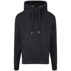 Bluza Z Krzyżem Unisex Dla Dorosłych. Czarne bluzy męskie AWDIS, m, bez wzorów, bez kaptura. Za 216.99 zł.