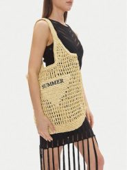 DeeZee Torebka BLB07 Beżowy. Brązowe torebki do ręki damskie DeeZee, bez wzorów, bez dodatków. Za 139.99 zł.