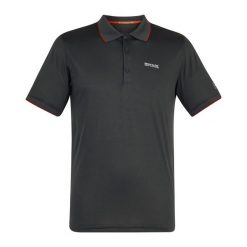 Koszulka Polo Męska Jersey Remex II. Brązowe koszulki polo męskie Regatta, m, bez wzorów, z jersey, bez ramiączek. Za 93.99 zł.