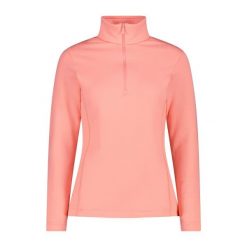 Kurtka polarowa damska CMP Stretch Performance. Czerwone kurtki damskie CMP, bez wzorów, z materiału, bez kaptura, trekkingowe. Za 257.95 zł.