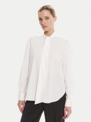 JOOP! Koszula 58 253B58Bernarda 30047570 Biały Loose Fit. Białe bluzki damskie JOOP!, bez wzorów, z bawełny, bez kołnierzyka, bez ramiączek. Za 579.99 zł.