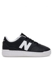 New Balance Sneakersy GSB80BW Czarny. Czarne buty sportowe dziewczęce New Balance, bez wzorów, ze skóry, bez zapięcia. Za 209.99 zł.