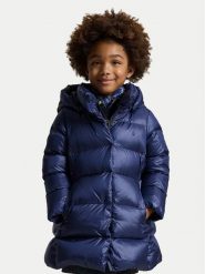 Polo Ralph Lauren Kurtka zimowa 312970094003 Granatowy Regular Fit. Niebieskie buty zimowe dziewczęce Polo Ralph Lauren, na zimę, bez wzorów, z syntetyku, bez kaptura. Za 1,199.00 zł.