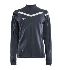 Kurtka z dresu Force XV Victoire. Szare kurtki męskie FORCE XV, m, bez wzorów, z dresówki, sportowe, bez kaptura. Za 153.50 zł.