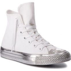 Trampki CONVERSE - Ctas Hi 156769C White/Silver/Black. Trampki i tenisówki damskie Converse. W wyprzedaży za 229.00 zł.