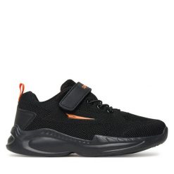 Sneakersy Sprandi. Czarne trampki i tenisówki chłopięce Sprandi, bez wzorów, bez zapięcia. Za 89.99 zł.