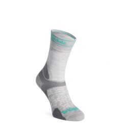 Skarpety biegowe damskie Bridgedale Trail Run Ultralight Zero Merino Sport Boot. Szare skarpety damskie Bridgedale, bez wzorów. Za 86.89 zł.