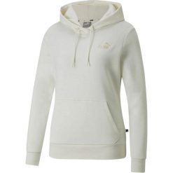 Bluza Z Haftem Dla Kobiet Essentials. Brązowe bluzy damskie Puma, bez wzorów, bez kaptura. Za 147.99 zł.