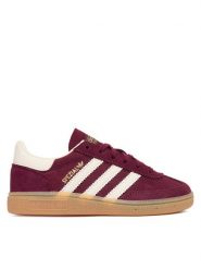 Adidas Sneakersy Handball Spezial HP4579 Bordowy. Czerwone buty sportowe dziewczęce Adidas, bez wzorów, ze skóry, bez zapięcia, do piłki ręcznej. Za 279.99 zł.