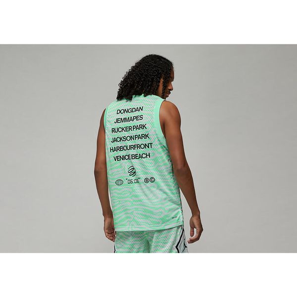 Koszulka męska nike air jordan dri-fit sports breakfast club mesh printed. Zielone koszulki sportowe męskie Nike, m, bez wzorów, z jersey, bez kołnierzyka, bez ramiączek, do biegania, dri-fit (nike). Za 269.00 zł.