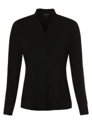 More & More Bluzka Kobiety czarny, 44. Czarne bluzki damskie More & More, bez wzorów, bez kołnierzyka, bez ramiączek. Za 239.95 zł.