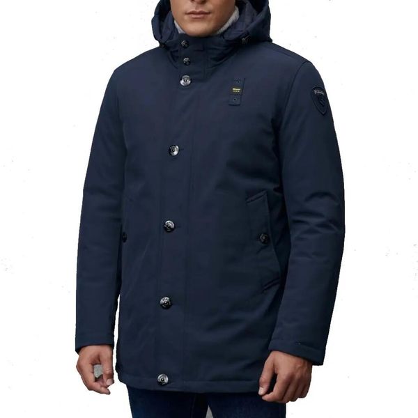 Kurtka BLAUER CHESTER Niebieski. Niebieskie kurtki męskie Blauer, m, bez wzorów, z tkaniny, bez kaptura. Za 1,150.99 zł.