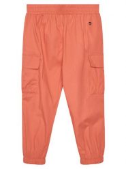 Original Marines Joggery DFP3112CF Pomarańczowy Regular Fit. Brązowe spodnie materiałowe dla dziewczynek Original Marines, bez wzorów, z bawełny. Za 59.99 zł.