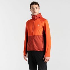 Bluza sportowa męska Assimlilate II. Brązowe bluzy męskie Dare 2b, m, bez wzorów, bez kaptura. W wyprzedaży za 139.99 zł.