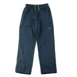Second life - Nike spodnie dresowe męskie Therma-Fit - Jak nowy. Czarne spodnie sportowe męskie Nike, l, bez wzorów, z dresówki, do biegania. Za 106.46 zł.