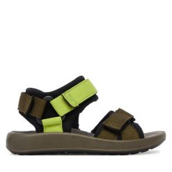 Sandały Primigi. Zielone sandały chłopięce Primigi, bez zapięcia. Za 209.99 zł.