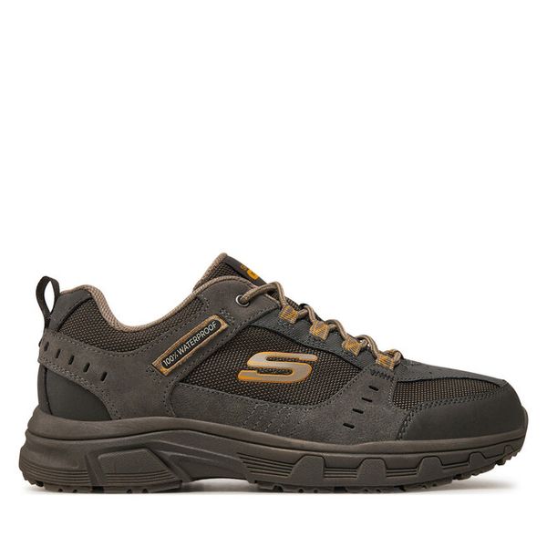 Trekkingi Skechers. Brązowe trekkingi męskie Skechers, trekkingowe. Za 279.99 zł.