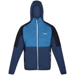 Kurtka Softshell Regatta dla Mężczyzn 2XL - Wiatroodporna i Oddychająca. Niebieskie kurtki sportowe męskie Regatta, m, bez wzorów, z softshellu, trekkingowe. Za 236.99 zł.