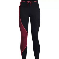 Legginsy damskie Under Armour Run Anywhere Ankle Tight. Czarne bielizna termoaktywna damska Under Armour, xs, bez wzorów, do biegania. Za 129.99 zł.