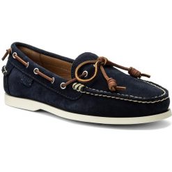 Mokasyny POLO RALPH LAUREN - Millard 803688598002 Aviatr Nvy. Niebieskie mokasyny męskie Polo Ralph Lauren, z materiału. W wyprzedaży za 379.00 zł.