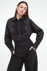Body koszulowe ERMANNO FIRENZE. Koszule damskie Ermanno Firenze, bez wzorów, bez kołnierzyka, bez ramiączek. W wyprzedaży za 1,357.30 zł.