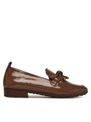Hispanitas Loafersy HI254292 Brązowy. Brązowe mokasyny damskie Hispanitas, ze skóry. Za 549.99 zł.