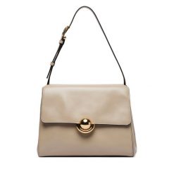 Torebka Furla. Brązowe torebki do ręki damskie Furla, bez wzorów, klasyczne, bez dodatków. Za 1,979.00 zł.