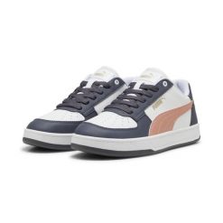 Sneakersy unisex Caven 2.0 PUMA White Deeva Peach Galactic Gray Pink. Białe obuwie sportowe damskie Puma, bez wzorów, trekkingowe. Za 269.00 zł.