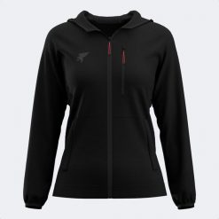 Damska bluza z kapturem zapinana na zamek Joma Mystic. Czarne bluzy sportowe damskie Joma, l, bez wzorów, z elastanu, z kapturem, trekkingowe. Za 141.95 zł.