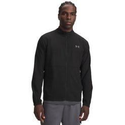 Tank top Under Armour Velociti. Czarne t-shirty męskie Under Armour, m, bez wzorów, ze skóry, sportowe, bez kołnierzyka. Za 344.50 zł.