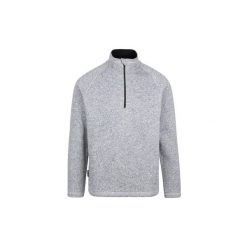 Trespass Corsham - Męski polar Szary Marl. Czarne kurtki męskie Trespass, m, bez wzorów, z polaru, sportowe, bez kaptura. Za 164.50 zł.