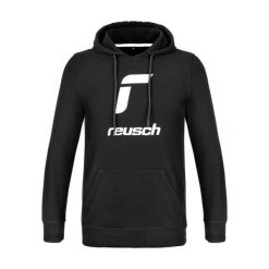 Bluza dresowa męska Reusch Hoodie. Czarne bluzy męskie Reusch, m, bez wzorów, z dresówki, bez kaptura. W wyprzedaży za 260.91 zł.