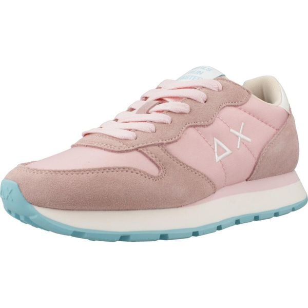 Tenisówki Sun68 Model Ally Solid Nylon Kolor Rose. Czerwone trampki i tenisówki damskie SUN68, bez wzorów, z nylonu, bez zapięcia. Za 378.55 zł.